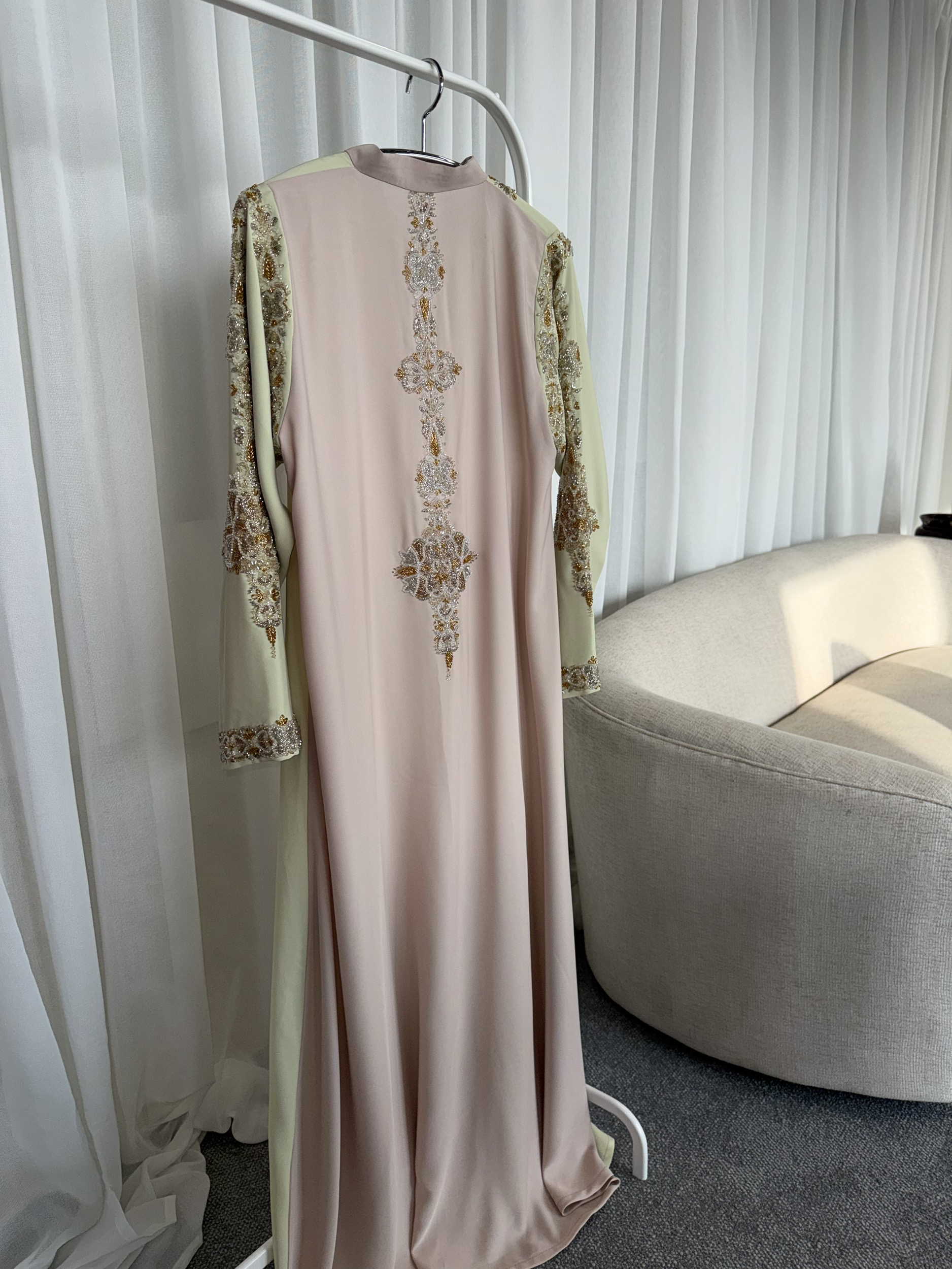 Mint Noor Abaya